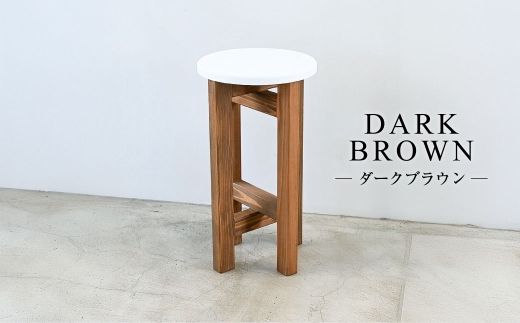 低くて小さなスツール【白】  | 1脚 幅24cm 奥行24cm 高さ43cm スツール 椅子 イス 腰掛 腰掛け チェア 丸椅子 丸いす 円形 家具 インテリア オシャレ おしゃれ 木製 茨城県 守谷市