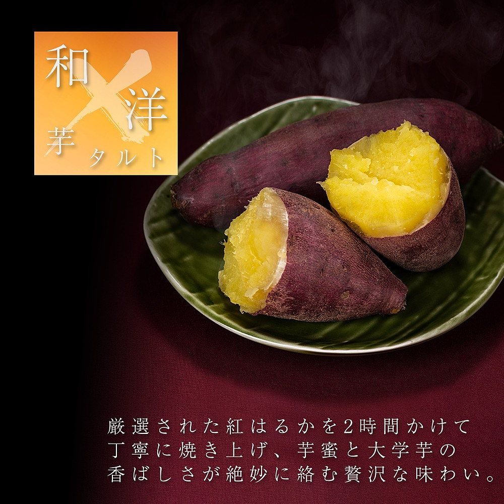 濃厚焼き芋タルト 6個入り | 紅はるか さつまいも 焼き芋 やきいも タルト