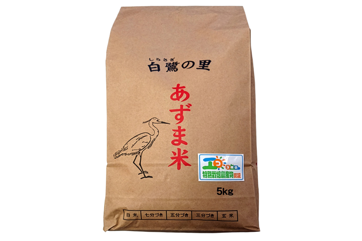 【令和7年産】特別栽培米 コシヒカリ 20kg (5kg×4袋)｜産地 直送 白鷺の里 あずま米 こしひかり 茨城県 稲敷市 [1909]