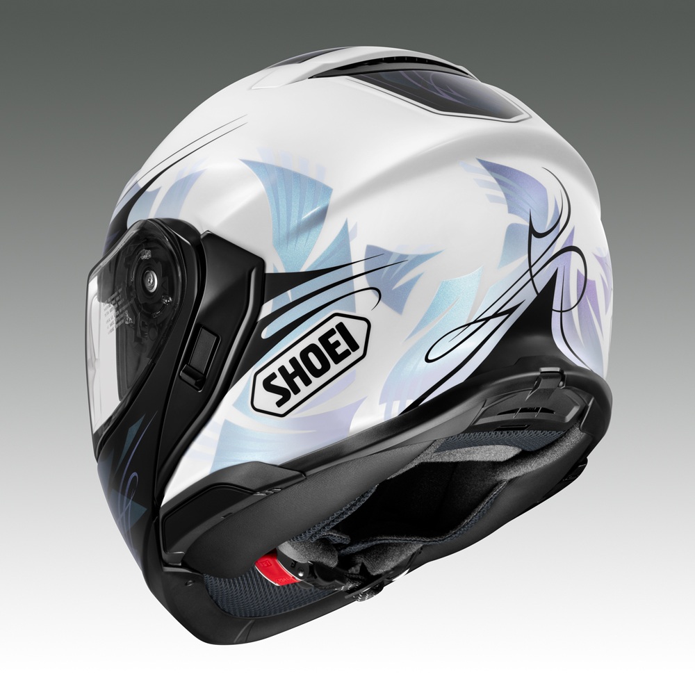 SHOEIヘルメット「NEOTEC 3 BREEZE (BLUE／WHITE)」L フィッティングチケット付き｜フルフェイス フェイスカバー バイク ツーリング ショウエイ [1876]