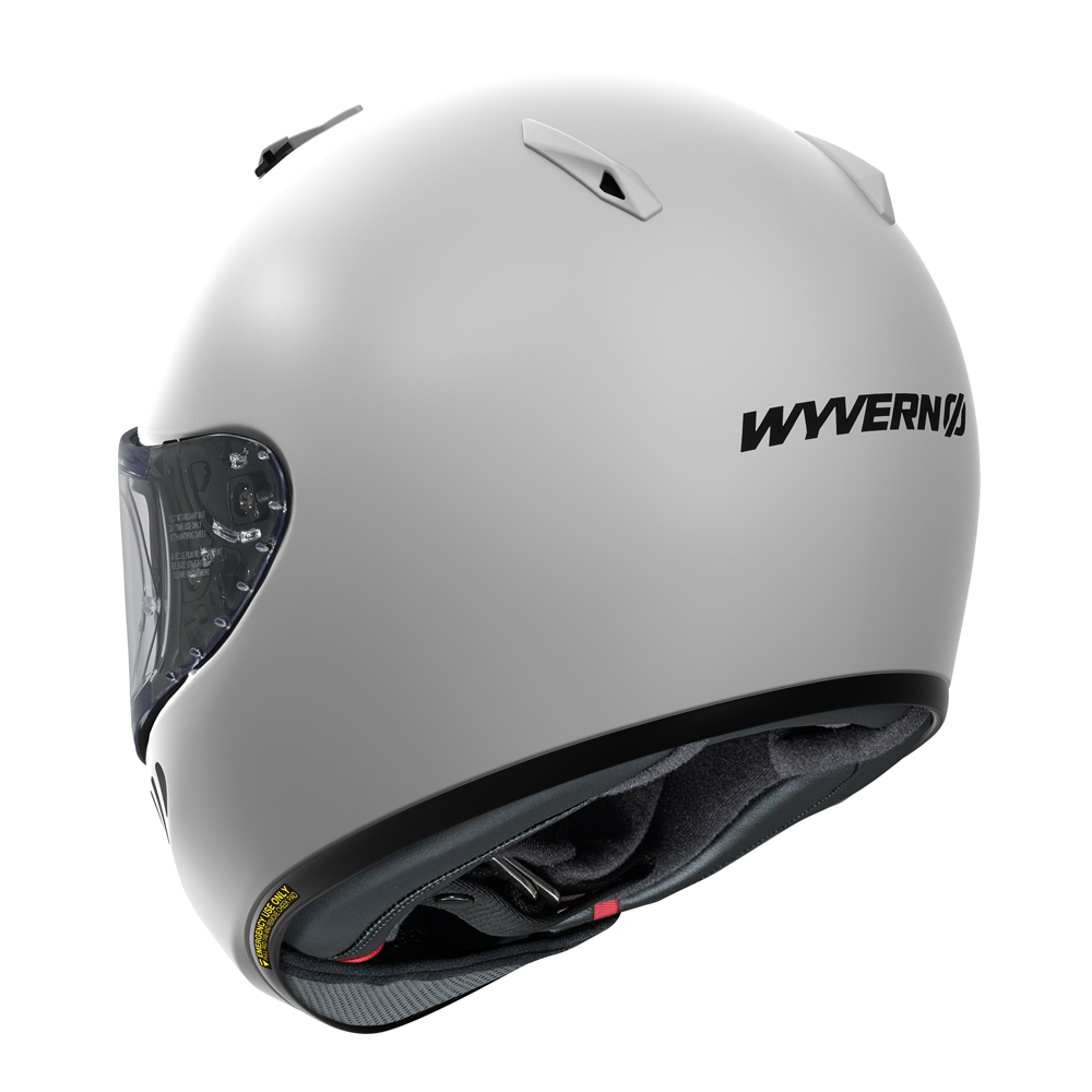 SHOEIヘルメット「WYVERNΦ ホワイト 」L フィッティングチケット付き｜フルフェイス バイク ツーリング レーサー マルケス ショウエイ [1704]