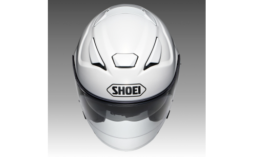 SHOEIヘルメット「J-Cruise 3 ルミナスホワイト」XXL フィッティングチケット付｜ジェイクルーズ ジェット バイク ツーリング ショウエイ [1206]