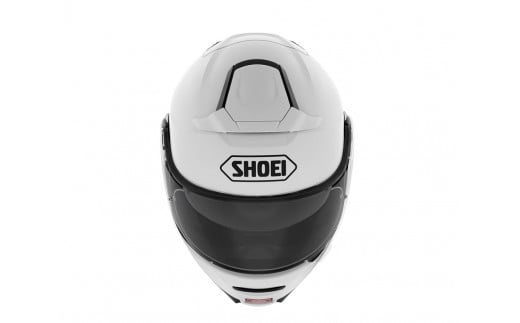 SHOEIヘルメット「NEOTEC 3 ルミナスホワイト」XXL フィッティングチケット付き｜フリップアップ システムヘルメット ネオテック フルフェイス フェイスカバー バイク ツーリング ショウエイ [1334]