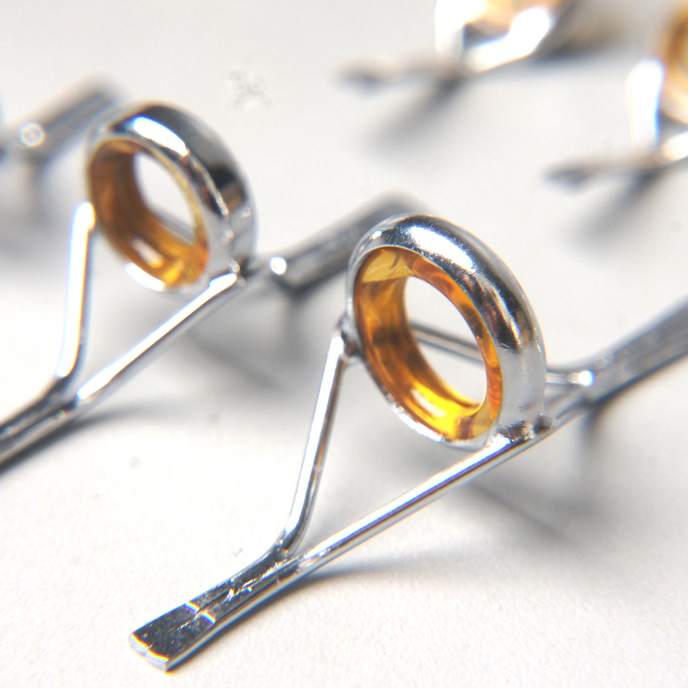 船小物セット クリスタルアンバー｜ハンドメイド 釣具 竿 ガイド [1752]