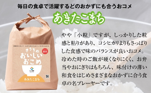 新米【定期便／3ヶ月 令和6年産】無洗米あきたこまち 合計30kg 農家直送 稲敷市産｜先行予約 [1031]