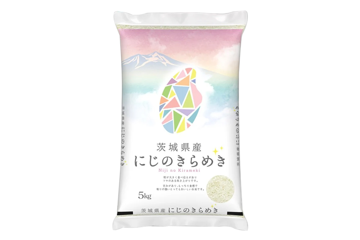 【令和7年産】茨城県産 にじのきらめき 白米 5kg×1袋｜お米 おこめ 精米 直送 産直 稲敷 茨城 [1975]