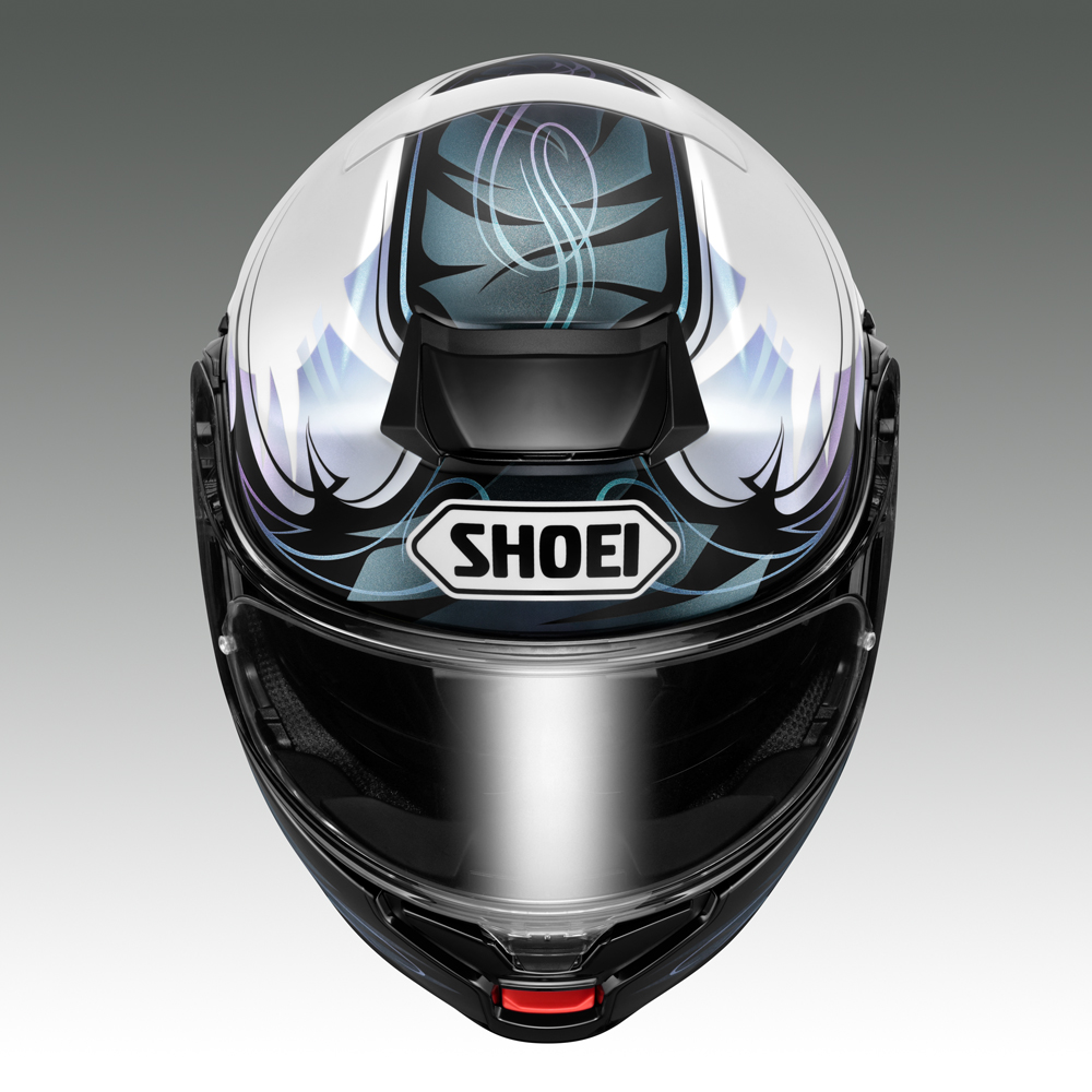 SHOEIヘルメット「NEOTEC 3 BREEZE (BLUE／WHITE)」L フィッティングチケット付き｜フルフェイス フェイスカバー バイク ツーリング ショウエイ [1876]