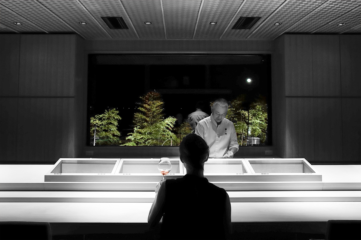 鮨小野 お食事券 1万円分｜高級 すし 食事 料理 江戸崎 稲敷市 [1796]