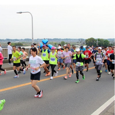 かすみがうらマラソン兼国際ブラインドマラソン2026出走権(10マイル)1名様分+Tシャツ【1693053】