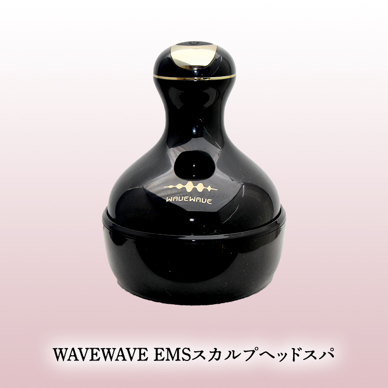 【ギフト対応】 WAVEWAVE EMSスカルプヘッドスパ ヘッドスパ 自宅 ヘッドスパブラシ 頭皮ブラシ 頭皮ケア 電動 誕生日 プレゼント  実用的 頭皮マッサージ [AG196-NT]