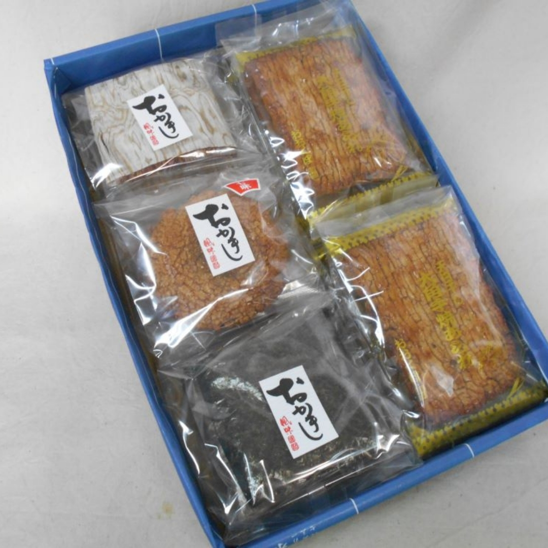 【 お中元 熨斗付 】 手焼きあられ 詰合せ 15枚入り おいしい おやつ 引っ越し 御礼 お取り寄せ 慶事 弔事 長期保存 退職 あられ 煎餅 せんべい [AB14-NT]