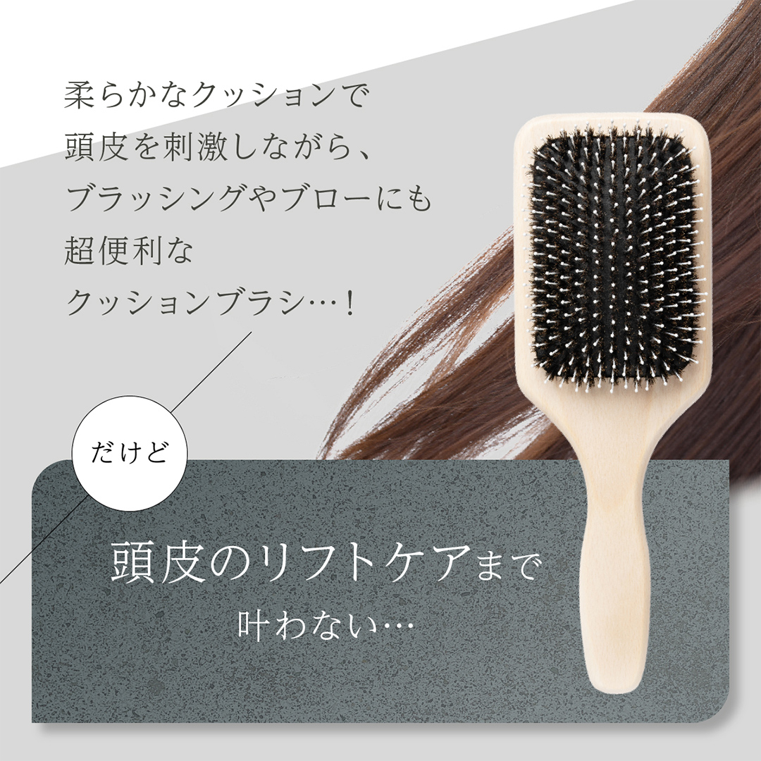 WAVEWAVE EMS Brush Air クッションブラシ ホワイト EMS ブラシ クッションブラシ マイクロカレント マイナスイオン 赤色LED 潤い 艶 光エステ ヘアブラシ 頭皮ケア 美容 ヘアケア ブラッシュエアー ブラシエアー ウェイブウェイブ 誕生日 プレゼント 実用的 頭皮マッサージ 家電 電化製品 新生活 プレゼント 新生活応援 日用品 美容機器 必要なもの 便利 おすすめ 一人暮らし 二人暮らし 必要 [AG231-NT]