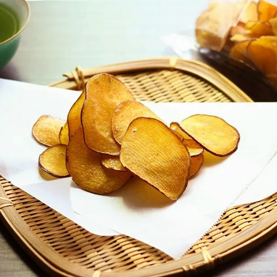 さつまいもチップス 200g×2袋 つくばみらい さつまいも 紅はるか チップス いも 照沼 食物繊維 [DY04-NT]