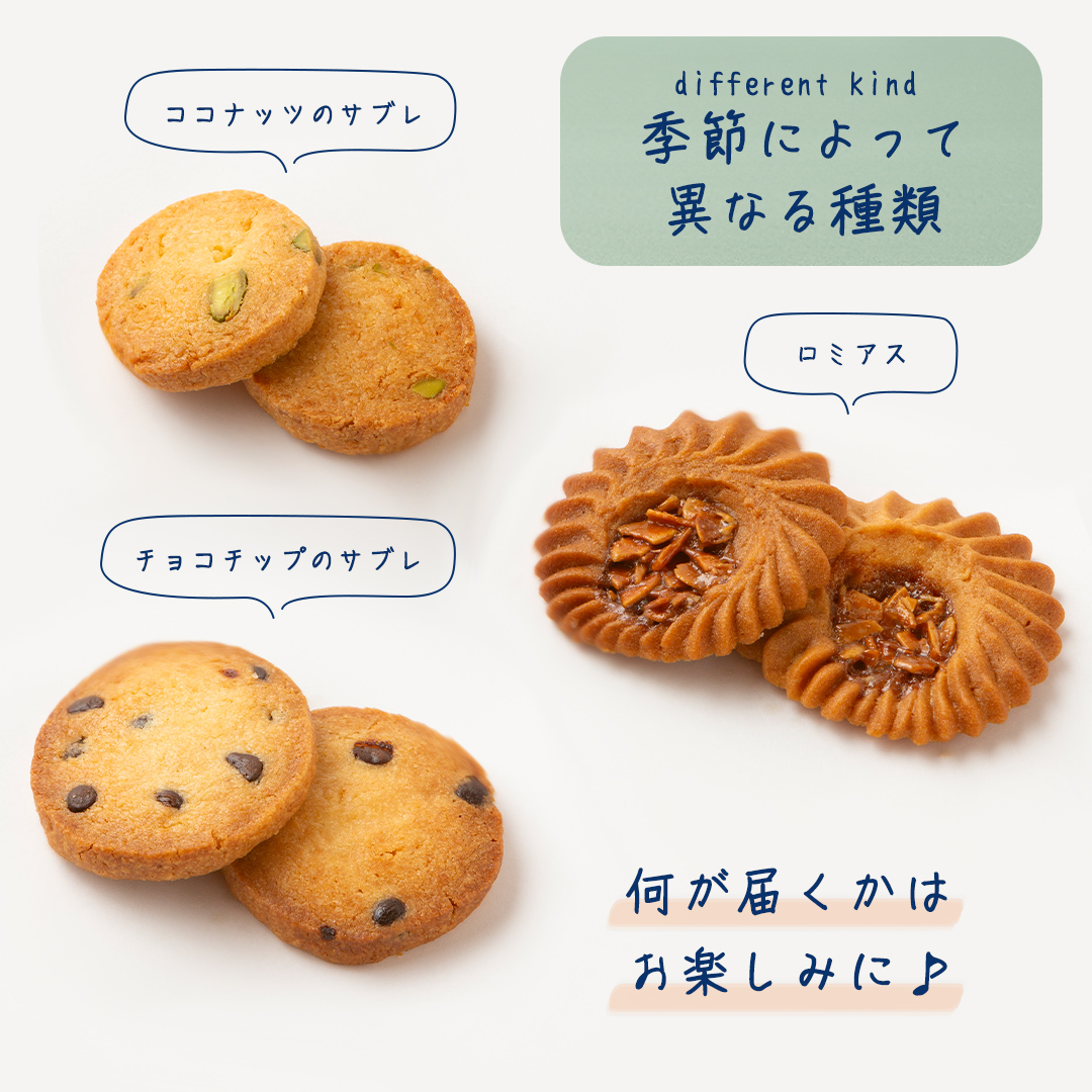 ＜大人も子供も楽しめる焼菓子セット＞ 粉枝（こえだ）のサブレ 8種詰合せ (各1袋入り) 焼菓子 焼き菓子 サブレ クッキー 詰合せ アソート スイーツ 洋菓子 小袋 手作り おすそ分け ギフト 手土産 贈り物 [EQ01-NT]