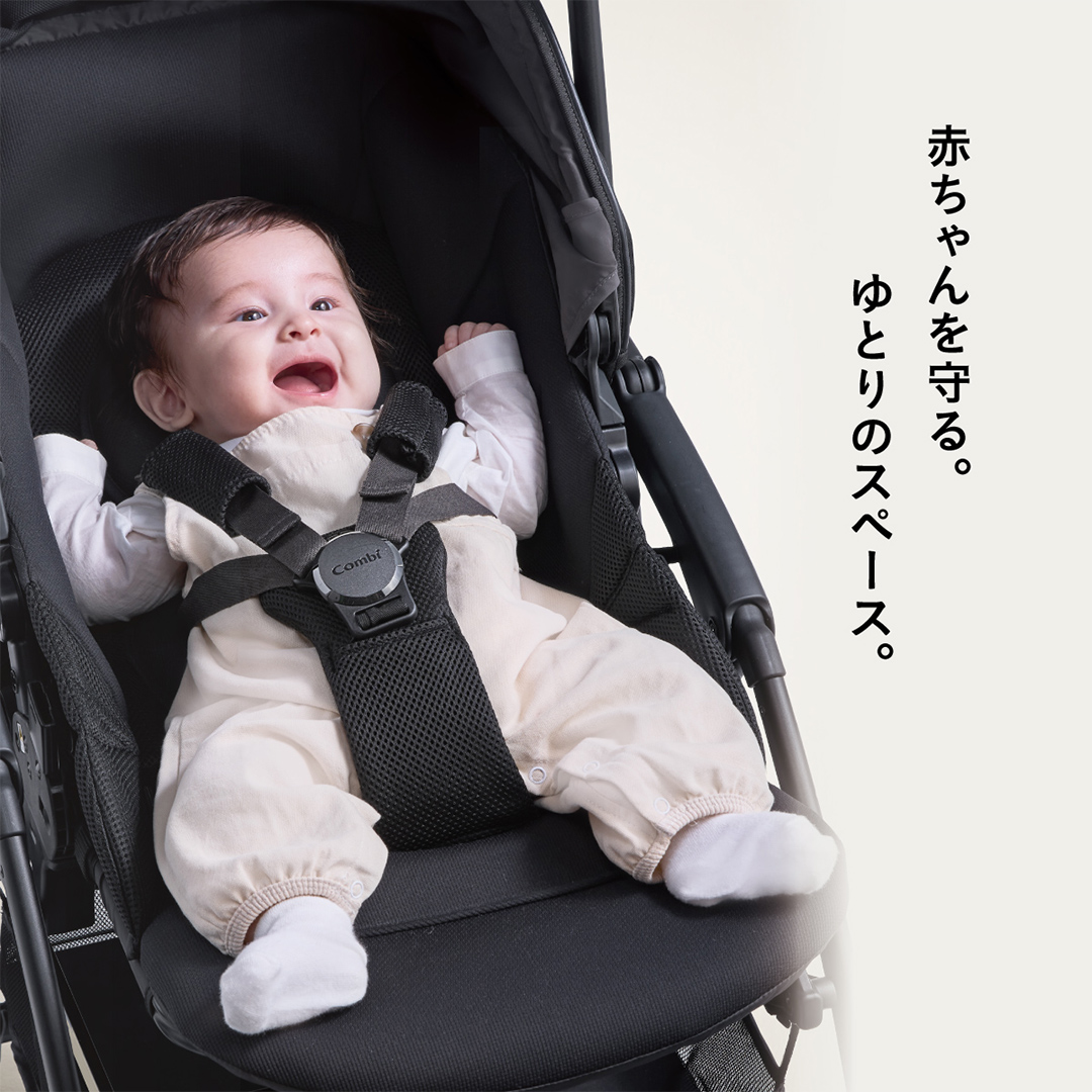 【 コンビ 】THE S Go エッグショック DQ (セーブルブラック)119384 ベビーカー a型 軽量 コンパクト [AA83-NT]