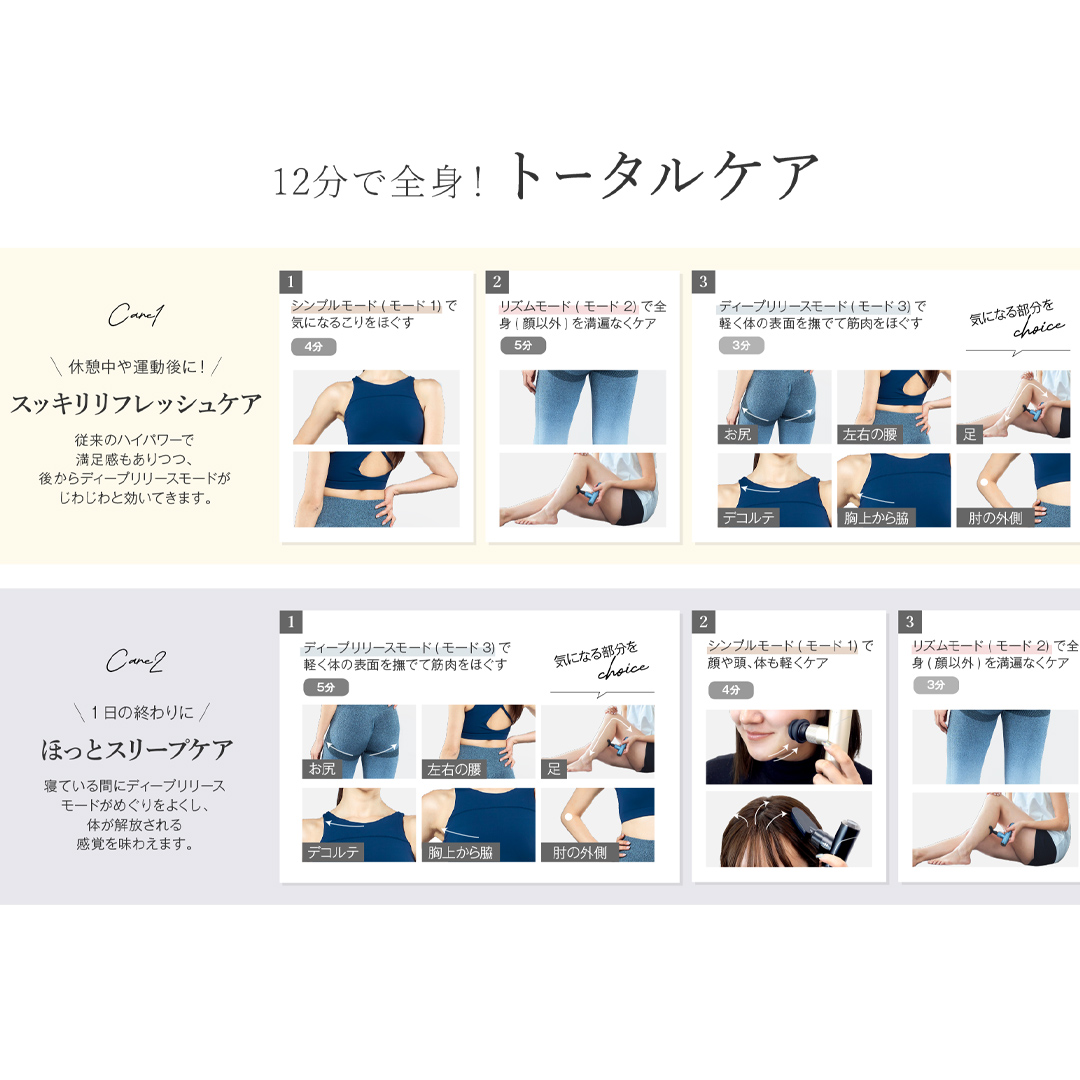 WAVE WAVE Fascial Release Gun Mirai ( スチールブルー ) リリースガン 筋膜リリース セルフケア フェイスケア ボディケア リフレッシュ 頭皮 ボディ 筋肉 ハンディガン 振動マシン 電動 引き締め ほぐし マッサージ