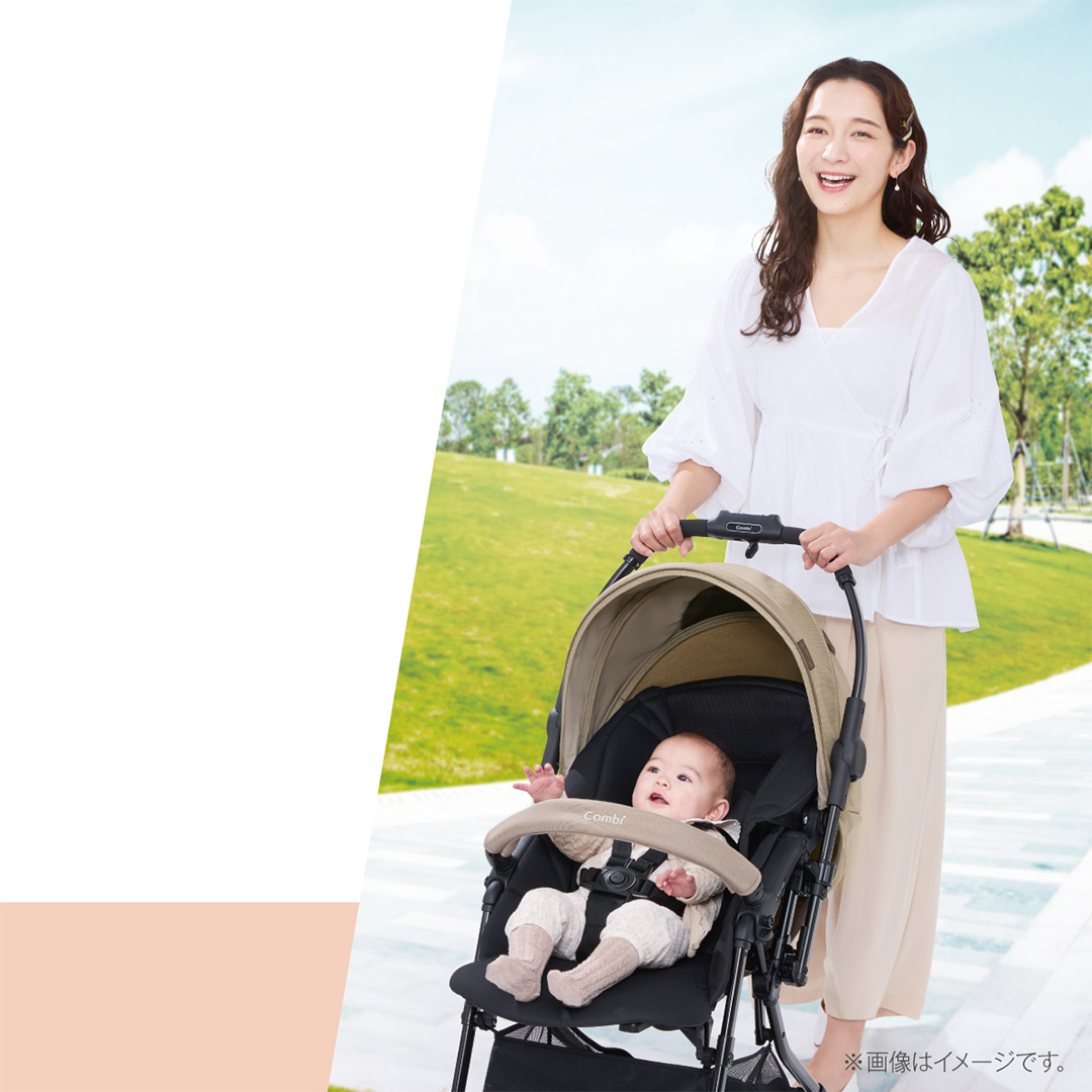 【コンビ】スゴカルL compact エッグショック CB　スレートブラック（BK）119889 ベビーカー a型 軽量 コンパクト ベビー用品 出産準備 出産 ［AA95-NT］