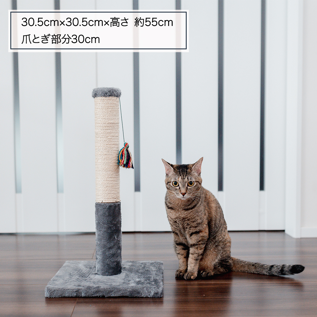 猫 爪とぎ ギャッベのタッセル 付き 猫グッズ　猫用品　ペット用品 ペット 猫 ねこ ネコ ベッド アウトドア おしゃれ 爪とぎ キャット にゃんこ キャットタワー [BP290-NT]