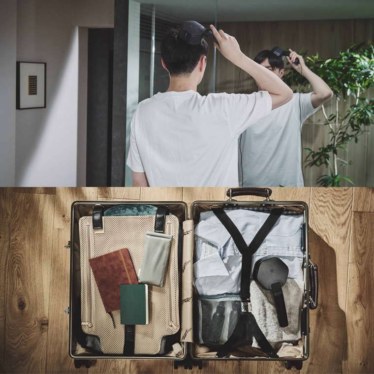 超音波 スカルプケア デバイス 「SonoRepro」 ピクシーダストテクノロジーズ ソノリプロ 落合陽一 頭皮ケア 頭皮マッサージ ヘッドスパ スカルプマッサージ ヘアケア 美容機器 美容家電 ［EF01-NT］