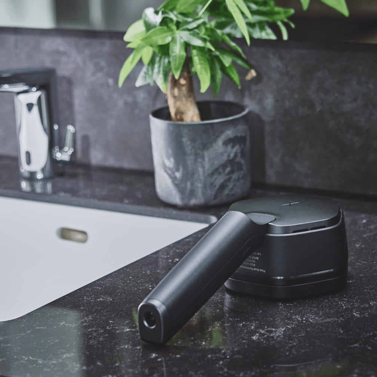 超音波 スカルプケア デバイス 「SonoRepro」 ピクシーダストテクノロジーズ ソノリプロ 落合陽一 頭皮ケア 頭皮マッサージ ヘッドスパ スカルプマッサージ ヘアケア 美容機器 美容家電 ［EF01-NT］