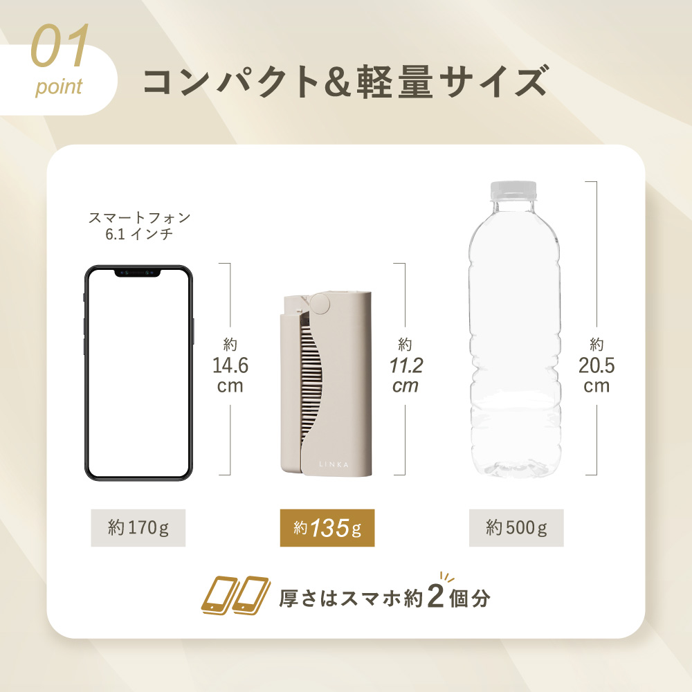 LINKA スリークオン ヒートブラシ リンカ ブラシ ヘアケア ヘアセット 美容機器 美容家電 家電 美容 [EV35-NT]