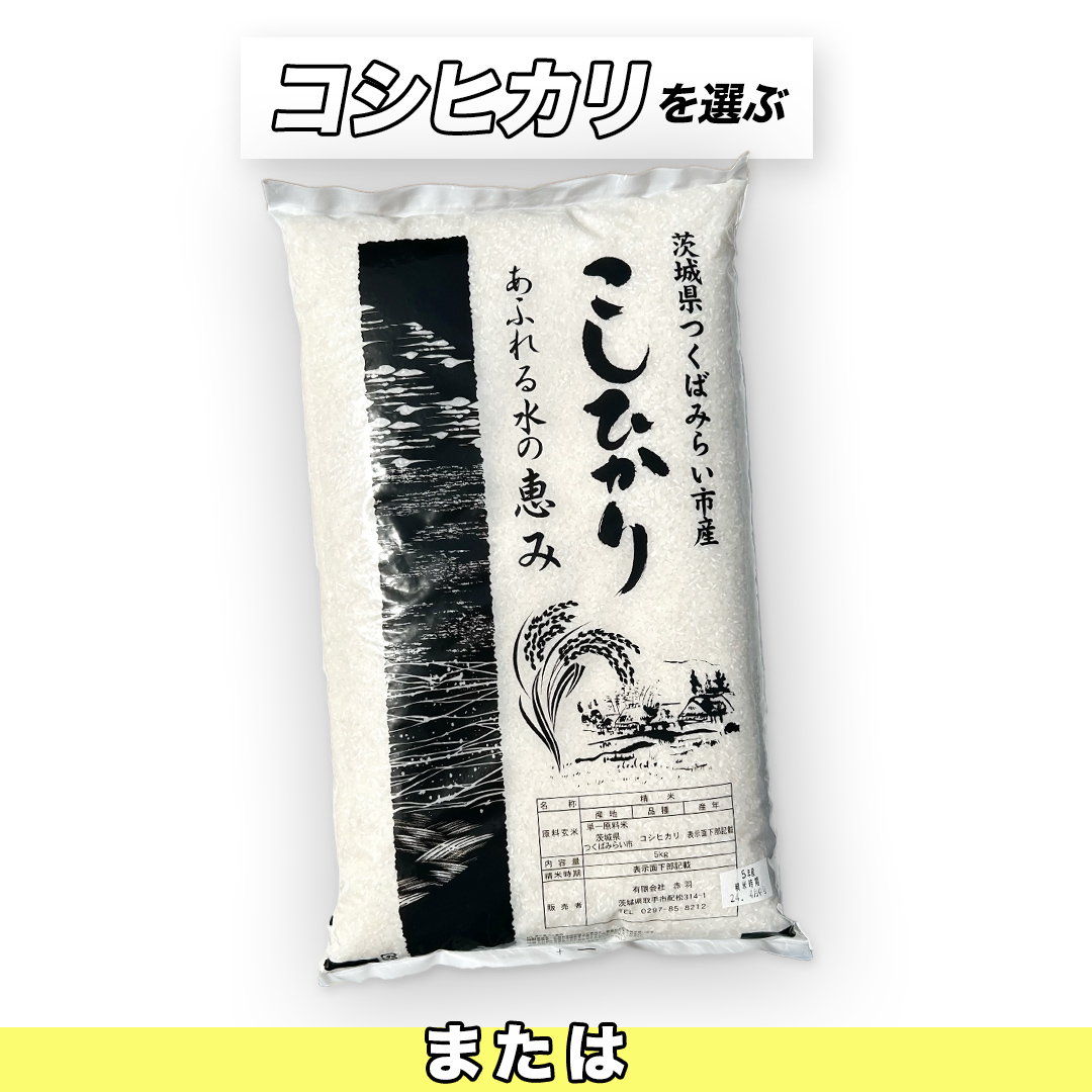 【1月上期出荷】 コシヒカリ 5kg 令和7年産精米 【 数量限定 】茨城県つくばみらい市産 米 コメ 単一米 11000 茨城県産 国産 発送 コスパ こしひかり