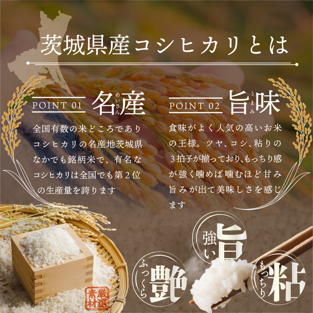 最短翌日出荷!! 令和7年産 茨城県産 コシヒカリ 2kg ( 2kg ×1袋) 五つ星 お米マイスター 監修 即納 こしひかり 国産 こめ コメ 米 精米 すぐ発送 人気 美味しい ランキング ふるさと納税 返礼品 [DW33-NT]