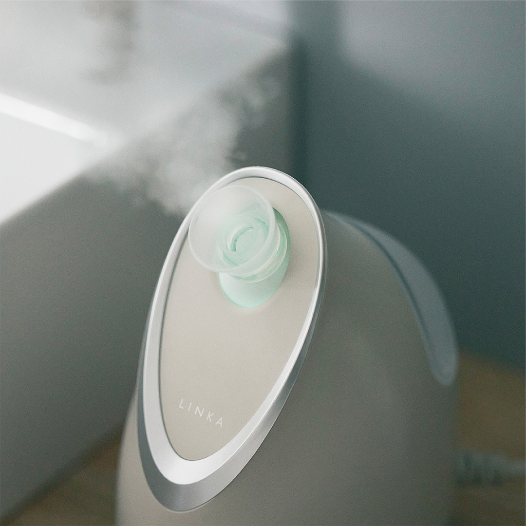 【ギフト対応】LINKA イオン フェイス スチーマー 美顔器 美容 リンカ アロマ 癒し リラックス エステ ギフト ラッピング 贈呈品 プレゼント 母の日 母の日準備 母の日ギフト [EV01-NT-gi]