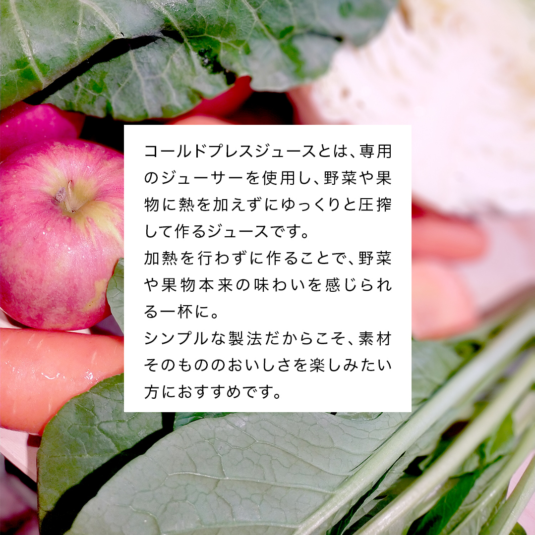 【6か月連続定期便】野菜メインの コールドプレスジュース 200ml × 6本セット（3種類×各2本） 酵素ドリンク ライフスタイル 健康 美容 野菜 果物 新鮮 SDGs ジュース 冷凍 [DZ25-NT]