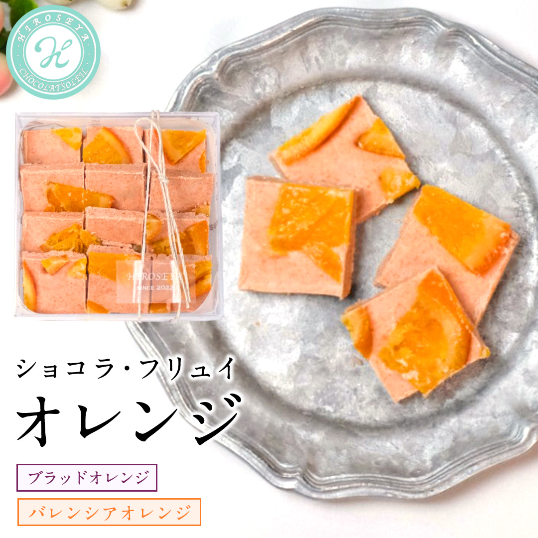 ショコラフリュイ オレンジ チョコレート チョコ スイーツ デザート 高級 ギフト 贈り物 お礼 プレゼント 手土産 お菓子 [DJ37-NT]