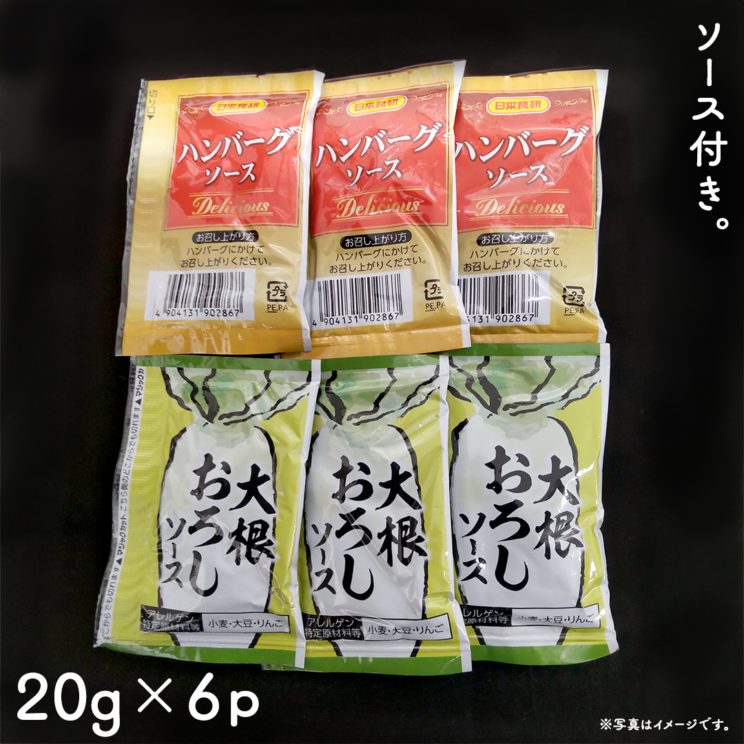 ご自宅用【常陸牛】100% ハンバーグ 6個 (茨城県共通返礼品) 簡易包装 牛肉 加工品 惣菜 お取り寄せグルメ 個包装 冷凍ハンバーグ ご家庭用 段ボール包装 自宅用 [BX161-NT]
