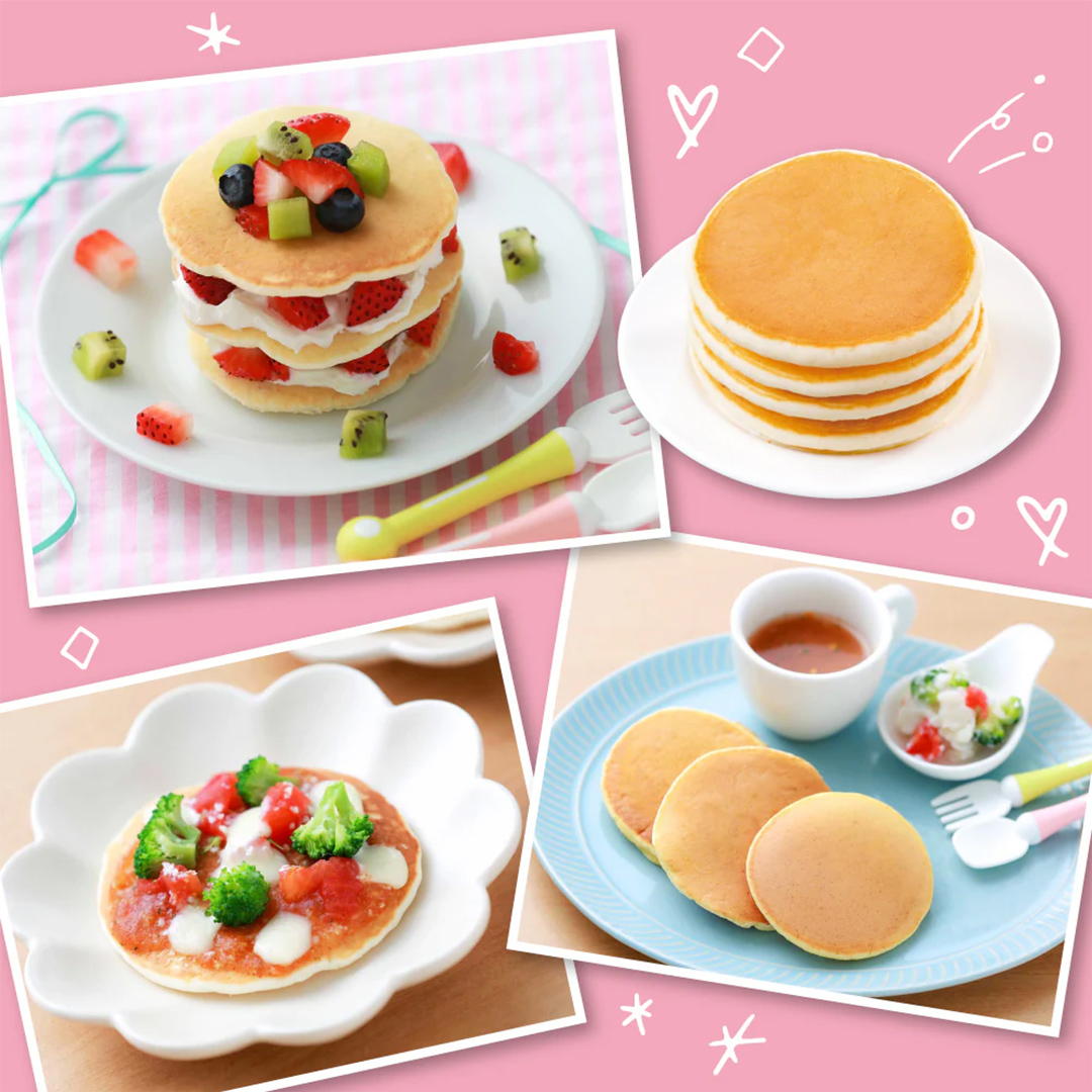 【 ピジョン 】 お米のパンケーキ プレーン ( 約8枚分 × 24個 ) Pigeon お米 米 パンケーキ プレーン 離乳食 米粉 ベビーフード 国産 朝食 おやつ [BD276-NT]