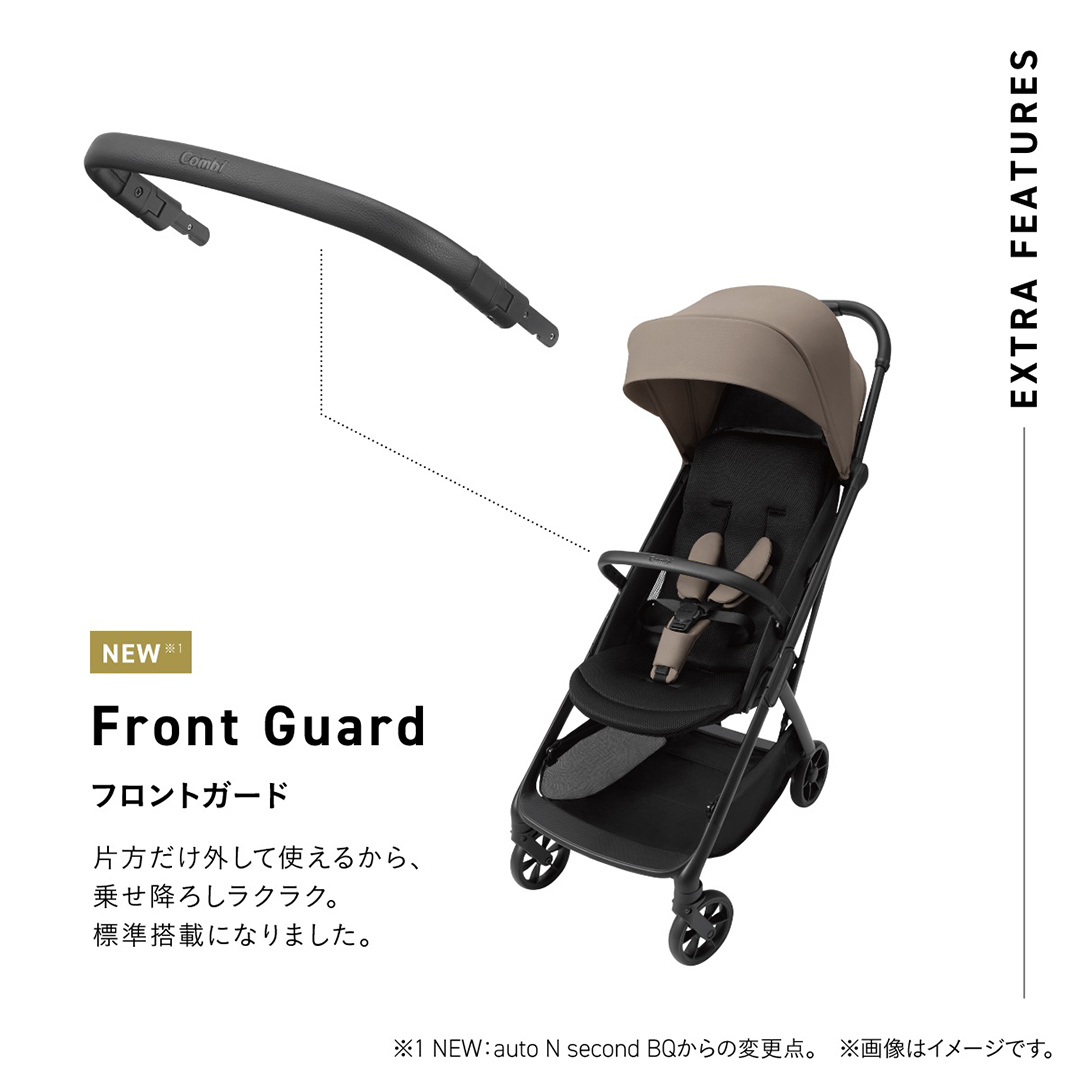 【コンビ】auto N second QC ディープグリーン（GR）119957 ベビーカー b型 オートクローズ コンパクト 4歳まで ベビー用品 出産準備 出産 [AA109-NT]