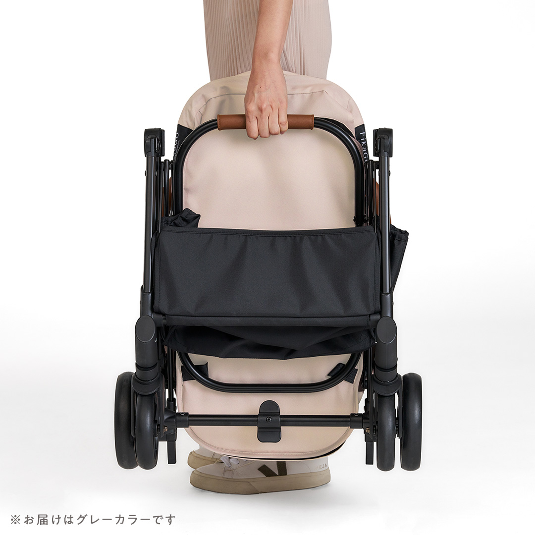 【コムペット】フィカゴー フリー トゥー ゴー 2 グレー（GL）156633 小型犬用 ドッグカート combi コンビ ペットカート FikaGO 1秒自動収納 コンパクト収納 自動収納ペットカート 犬用カート 犬用バギー ペットキャリー 4輪ペットカート折り畳み可能 折り畳み式 小型犬 多頭 耐荷重20kg 通院 おしゃれ シニア 老犬 ギフト プレゼント [AA114-NT]