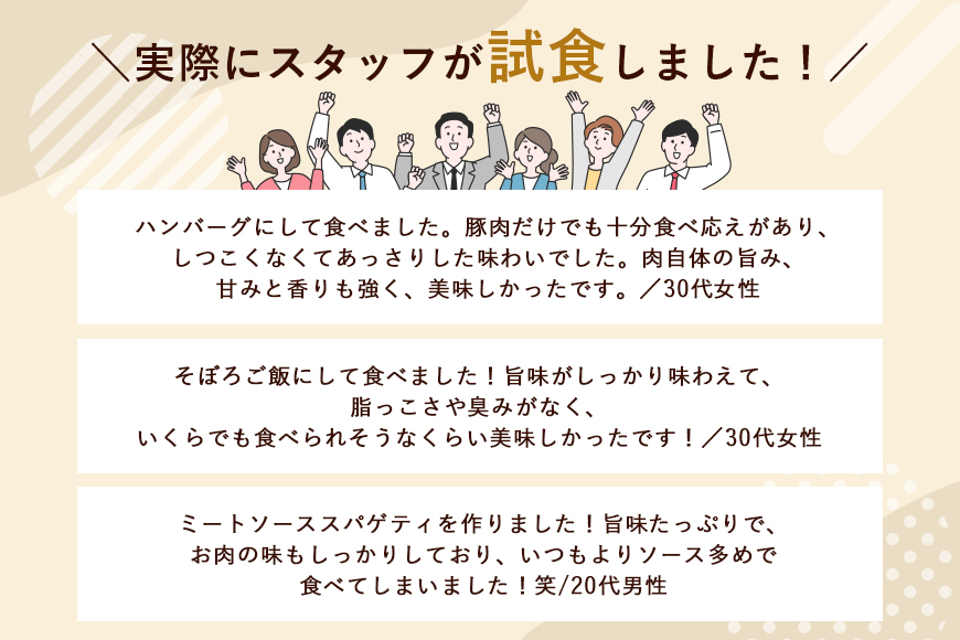 ブランド豚「ばんぶぅ」小分け ミンチ 1kg（500g×2パック） 冷凍便 1キロ 大容量 たっぷり 豚肉 豚ミンチ 豚ひき肉 豚挽き肉 豚挽肉 キーマカレー ミンチカツ メンチカツ ハンバーグ 餃子 ギョウザ ぎょうざ シュウマイ 肉団子 ミートボール 麻婆 マーボー ぶた肉 ブタ肉 国産 茨城県産 ギフト プレゼント お祝い ご褒美 42-AQ