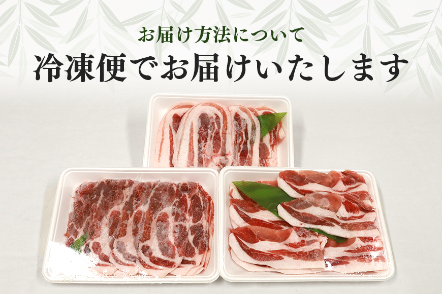 ブランド豚「ばんぶぅ」しゃぶしゃぶセット 合計1.2kg ばんぶぅ 豚肉 豚バラ肉 しゃぶしゃぶ しゃぶしゃぶセット 豚バラ ロース 肩ロース 焼き肉 しゃぶしゃぶ肉 焼肉用 ぶた肉 ブタ肉 国産 茨城県産 ギフト プレゼント 冷凍 高級部位 ブランド豚 42-J