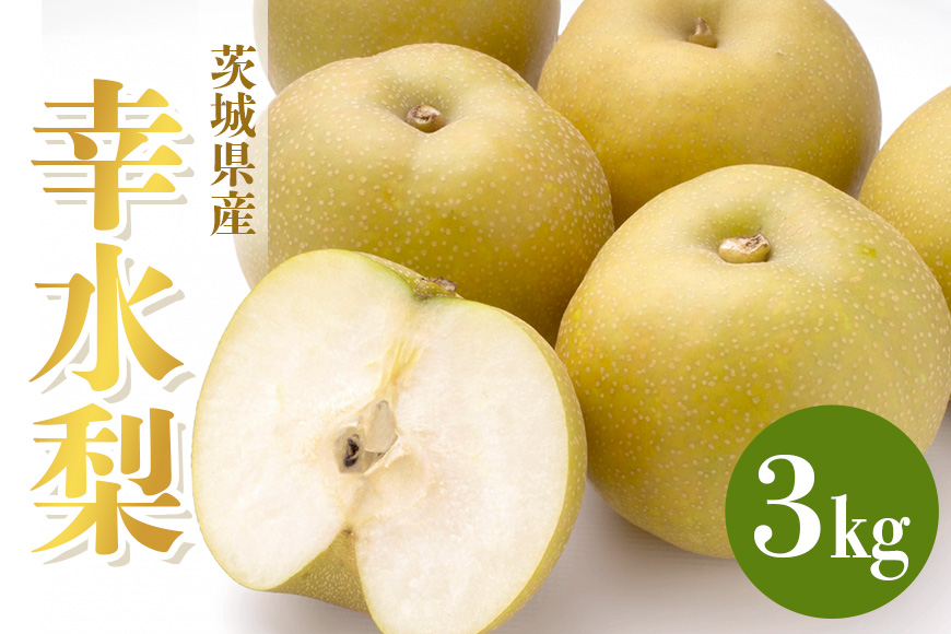 【完熟】梨（幸水）3kg 幸水 コウスイ こうすい 梨 なし ナシ 53-B