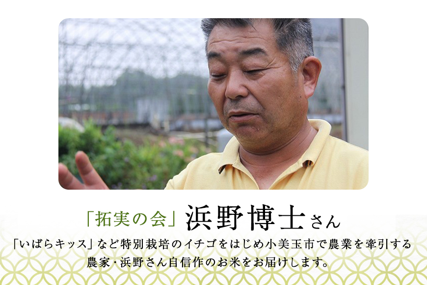 令和6年産 特別栽培米コシヒカリ 5kg こしひかり お米 白米 リピーター続出 特別栽培 天然肥料 茨城県 小美玉市 14-C