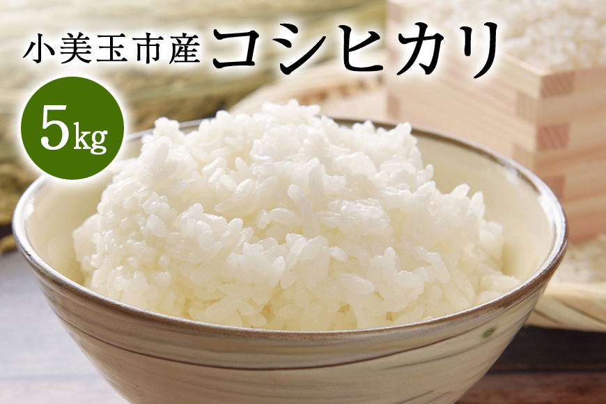 令和6年産 特別栽培米コシヒカリ 5kg こしひかり お米 白米 リピーター続出 特別栽培 天然肥料 茨城県 小美玉市 14-C