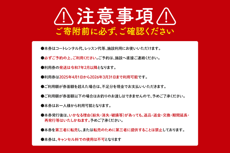 令和7年度 大洗ビーチテニスクラブ 施設利用券 3,300円分（550円券×６） 大洗 ビーチテニス テニス 利用券 プレー券 チケット