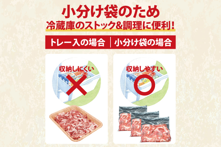 国産豚肉 こま切れ 300g×6p (1.8kg) 【2026年6月発送予定】【 小分け ・ 真空パック 】 ( 茨城県共通返礼品・茨城県産 ) ブランド豚 ローズポーク 茨城 国産 切り落とし 豚 豚肉 豚こま 豚こま切れ 冷凍