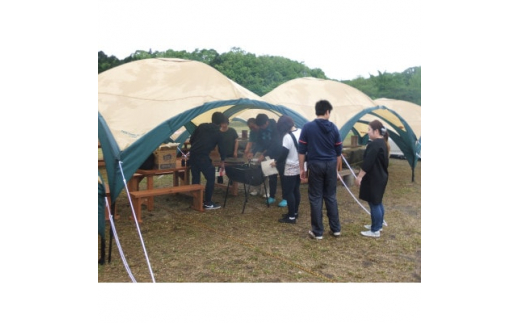 城里町アツマーレBBQ場　ファミリーBBQ食材セットご利用券(約4人前) (BF016)