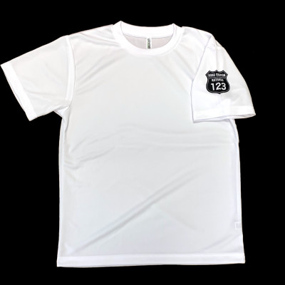 オリジナルワッペン入りTシャツ(白)　Мサイズ (AF022)