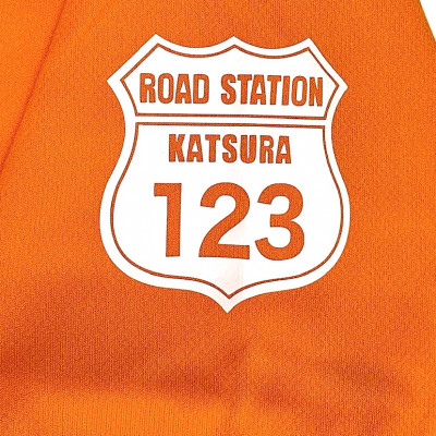 オリジナルワッペン入りTシャツ(オレンジ)　Мサイズ (AF018)