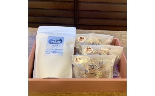 珈琲とかつどら3個セット【桂の清風(豆)/あんバター】(AF093)