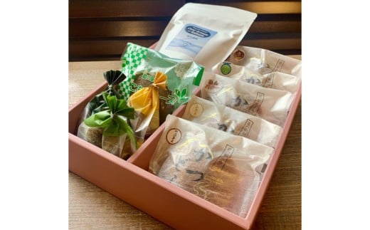 珈琲豆と焼菓子9種【桂の清風】(AF113)