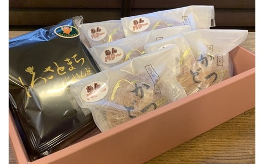 珈琲とかつどら5個【城里町ブレンド(ドリップバッグ)/あんバター】(AF130)