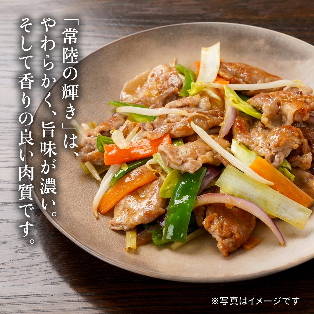 【 3カ月 定期便 】茨城県 銘柄豚 「 常陸の輝き 」 切り落とし 1kg入り ブランド豚 茨城県銘柄豚 切り落とし肉 豚丼 豚汁 冷凍 定期便 生活 定期 応援 3回 3ヶ月 霜降り肉 冷凍 ギフト 贈り物 贈答用（AP014）