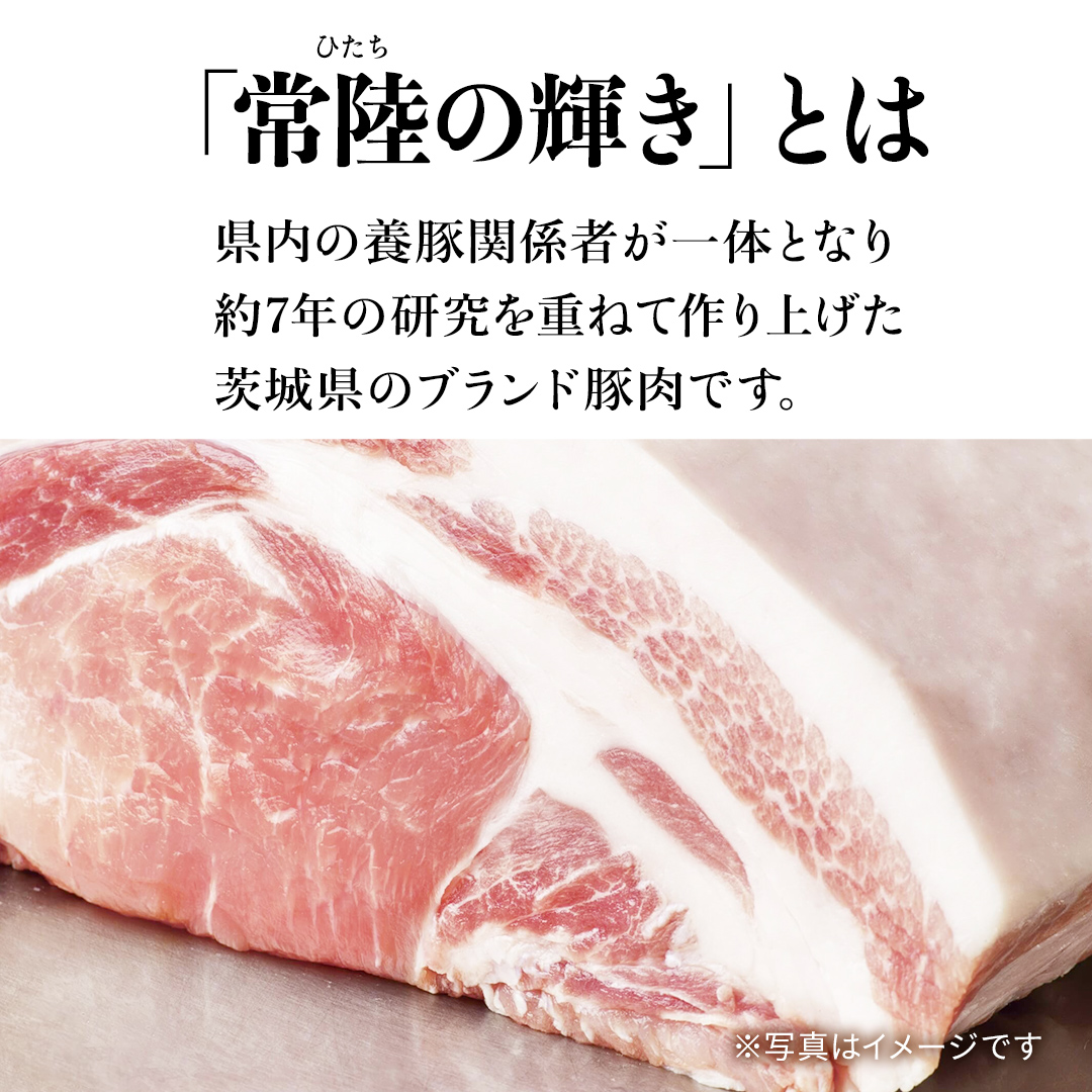 【 3カ月 定期便 】茨城県 銘柄豚 「 常陸の輝き 」豚ロース 味噌漬け 6枚入 （ 100g × 6枚 ）（AP016）