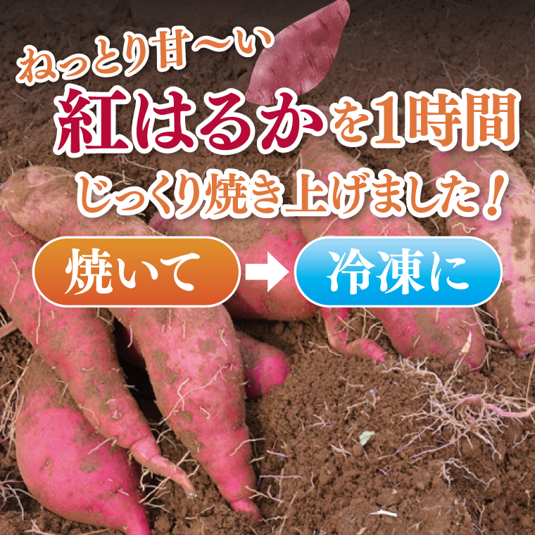 04-09 茨城県阿見町産 冷凍焼き芋（紅はるか） 紅せれぶ 1.5kg×1【やきいも 焼き芋 焼芋 芋 冷凍 冷凍焼き芋 冷凍焼芋 冷凍食品 さつまいも 紅はるか スイーツ 阿見町 茨城県】
